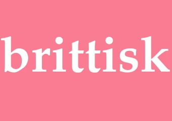 Synonym brittisk