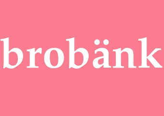 Synonym brobänk