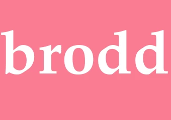 Synonym brodd