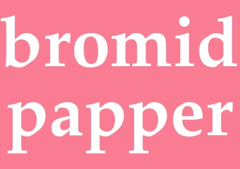 Synonym bromidpapper