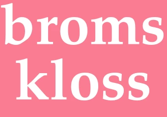 Synonym bromskloss