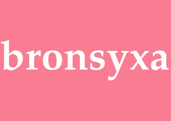 Synonym bronsyxa