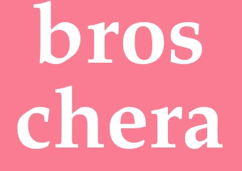 Synonym broschera
