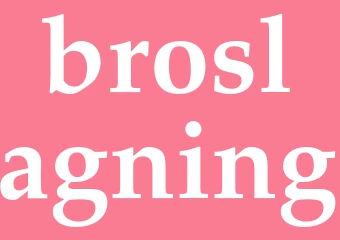 Synonym broslagning