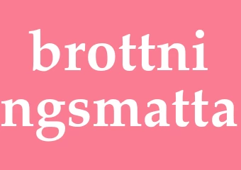 Synonym brottningsmatta