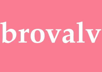 Synonym brovalv