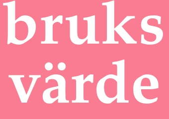 Synonym bruksvärde