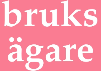 Synonym bruksägare