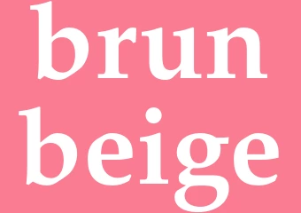 Synonym brunbeige