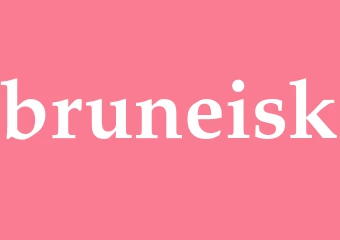 Synonym bruneisk
