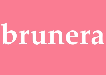 Synonym brunera