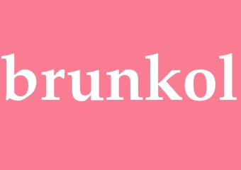 Synonym brunkol