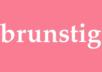 Synonym brunstig