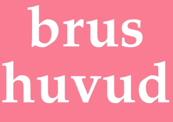 Synonym brushuvud
