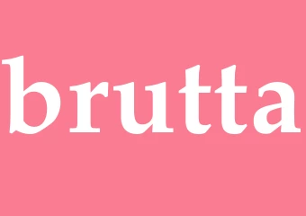 Synonym brutta