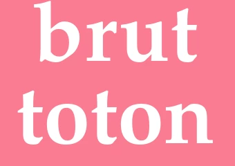 Synonym bruttoton