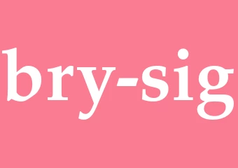 Synonym bry sig