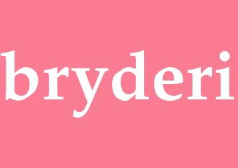 Synonym bryderi