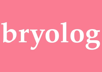 Synonym bryolog