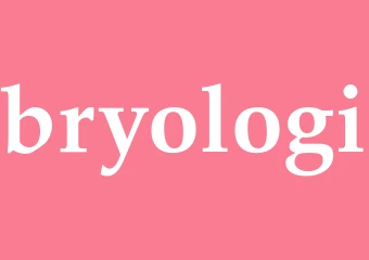 Synonym bryologi