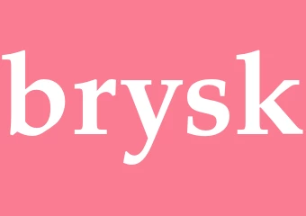 Synonym brysk