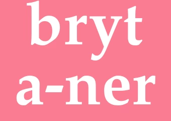 Synonym bryta ner