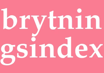 Synonym brytningsindex