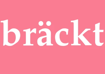 Synonym bräckt