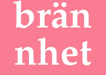 Synonym brännhet