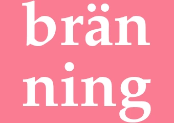 Synonym bränning