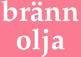 Synonym brännolja