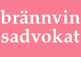 Synonym brännvinsadvokat