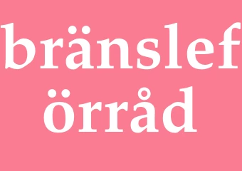 Synonym bränsleförråd