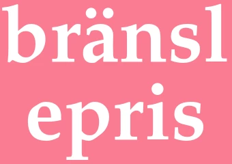 Synonym bränslepris