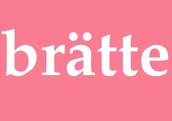 Synonym brätte