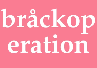 Synonym bråckoperation