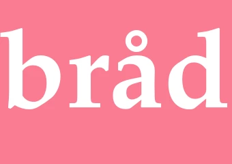 Synonym bråd