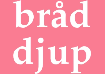 Synonym bråddjup