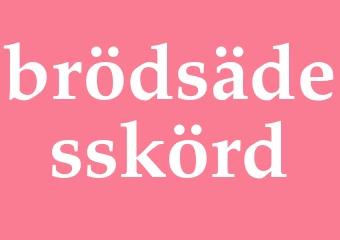 Synonym brödsädesskörd