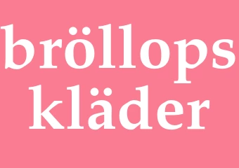 Synonym bröllopskläder