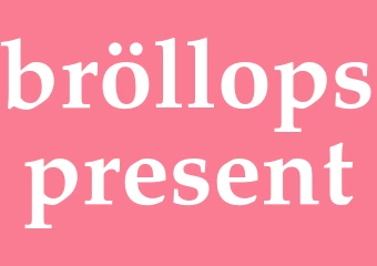 Synonym bröllopspresent