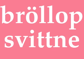 Synonym bröllopsvittne