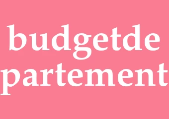 Synonym budgetdepartement