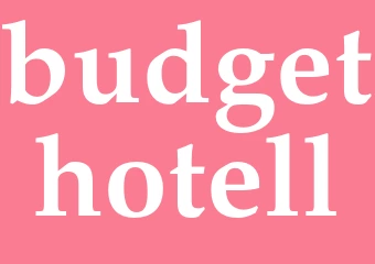 Synonym budgethotell