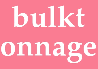 Synonym bulktonnage