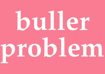 Synonym bullerproblem