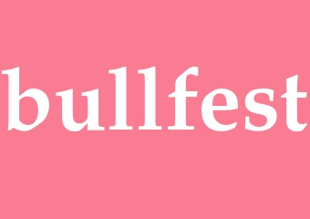 Synonym bullfest