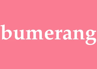 Synonym bumerang