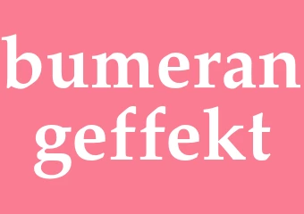 Synonym bumerangeffekt