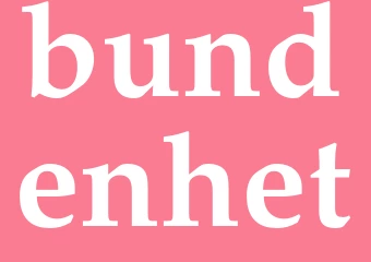 Synonym bundenhet